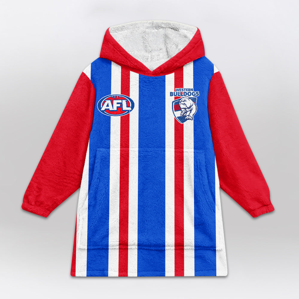 Western Bulldogs Unisex Blanket Hoodie