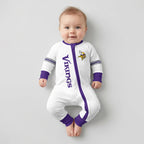 Vikings Football JJ 18 Inspired Bamboo Convertible Zippy
