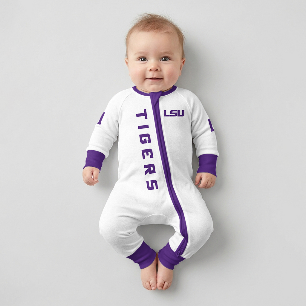 L.S.U.T Football! Inspired Bamboo Convertible Zippy For Kid