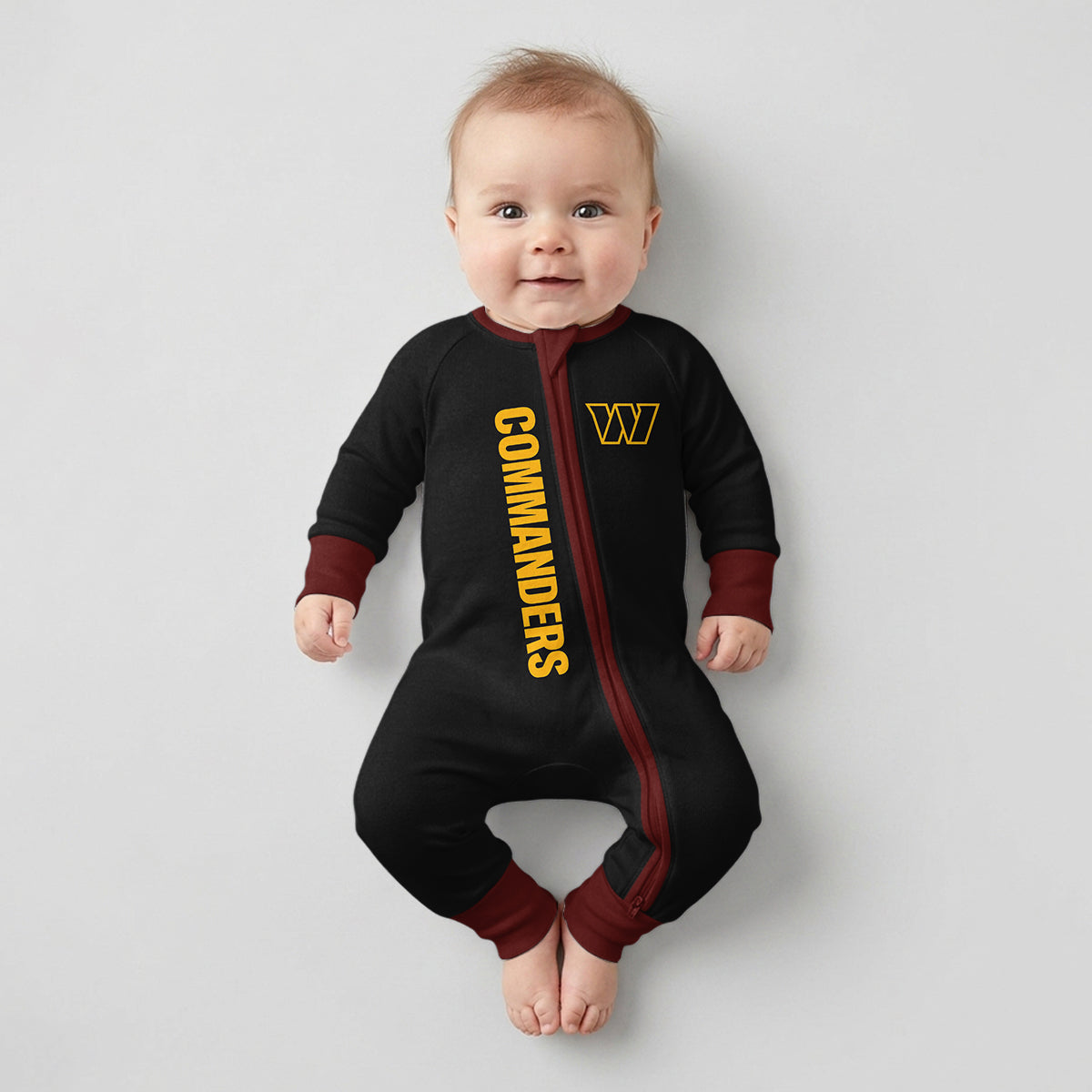 Commanders Football! Inspired Bamboo Convertible Zippy