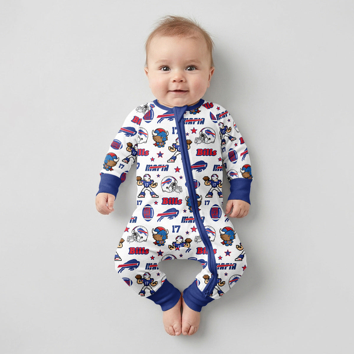 Buffalo Football! Inspired Bamboo Convertible Zippy