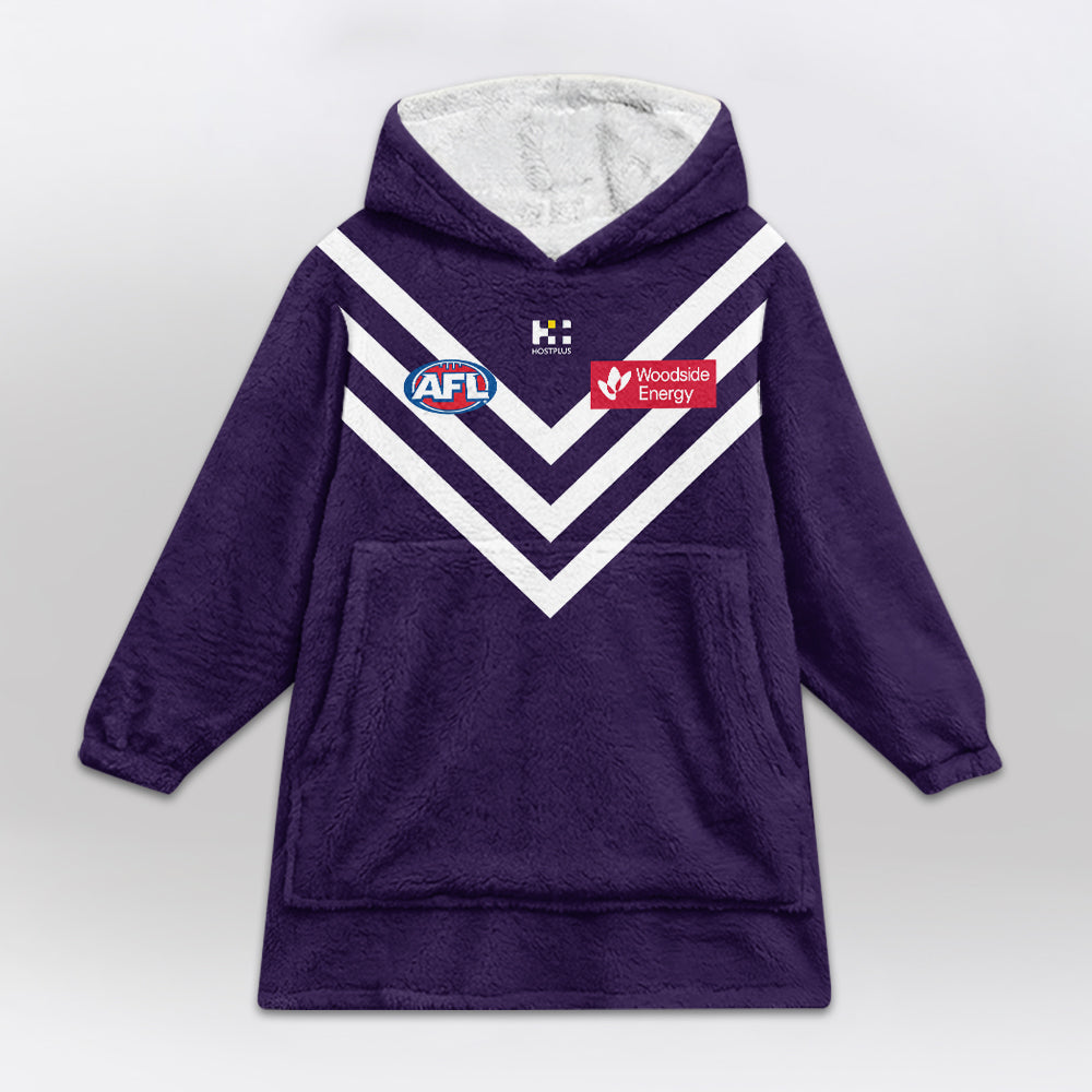 Fremantle Dockers Unisex  Blanket Hoodie