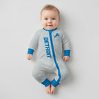 Detroit L. Football JG 0! Inspired Bamboo Two Piece Long Sleeve Pajama Set