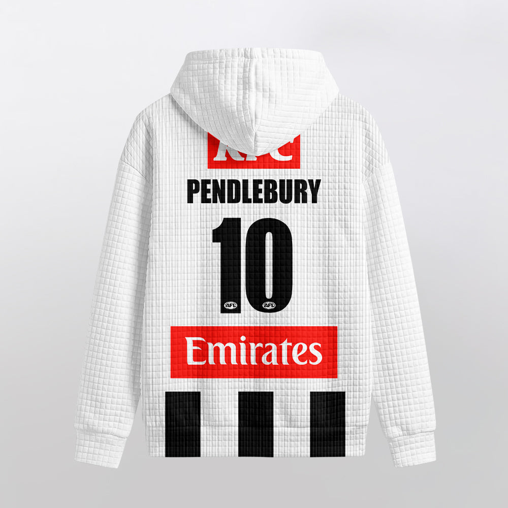 Collingwood Magpies Unisex Waffle Hoodie