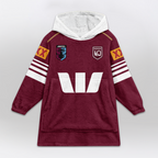 Queensland Rugby Ponga 2026 Blanket Hoodie