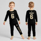 New Orleans Saints Football!! Inspired Bamboo Two Piece Long Sleeve Pajama Set