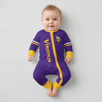 Vikings Football JJ 18 Inspired Bamboo Convertible Zippy