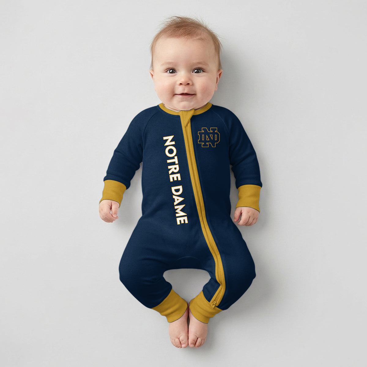 Notre Dame F.I Football!! Inspired Bamboo Convertible Zippy