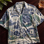 Warriors Hawaiian Shirt – Retro Inspired Shirt
