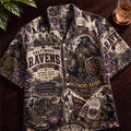 Baltimore Ravens Football Hawaiian Shirt – Retro Inspired Shirt