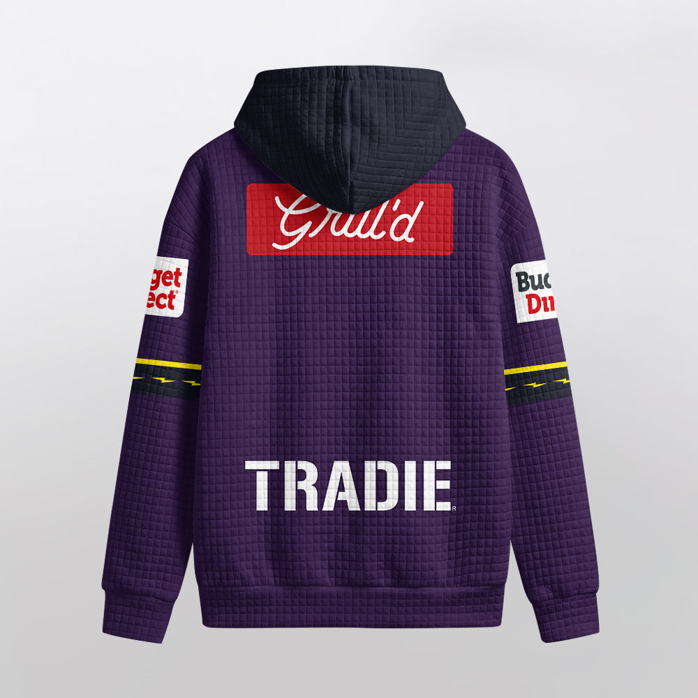 Melbourne Unisex Home Waffle Hoodie