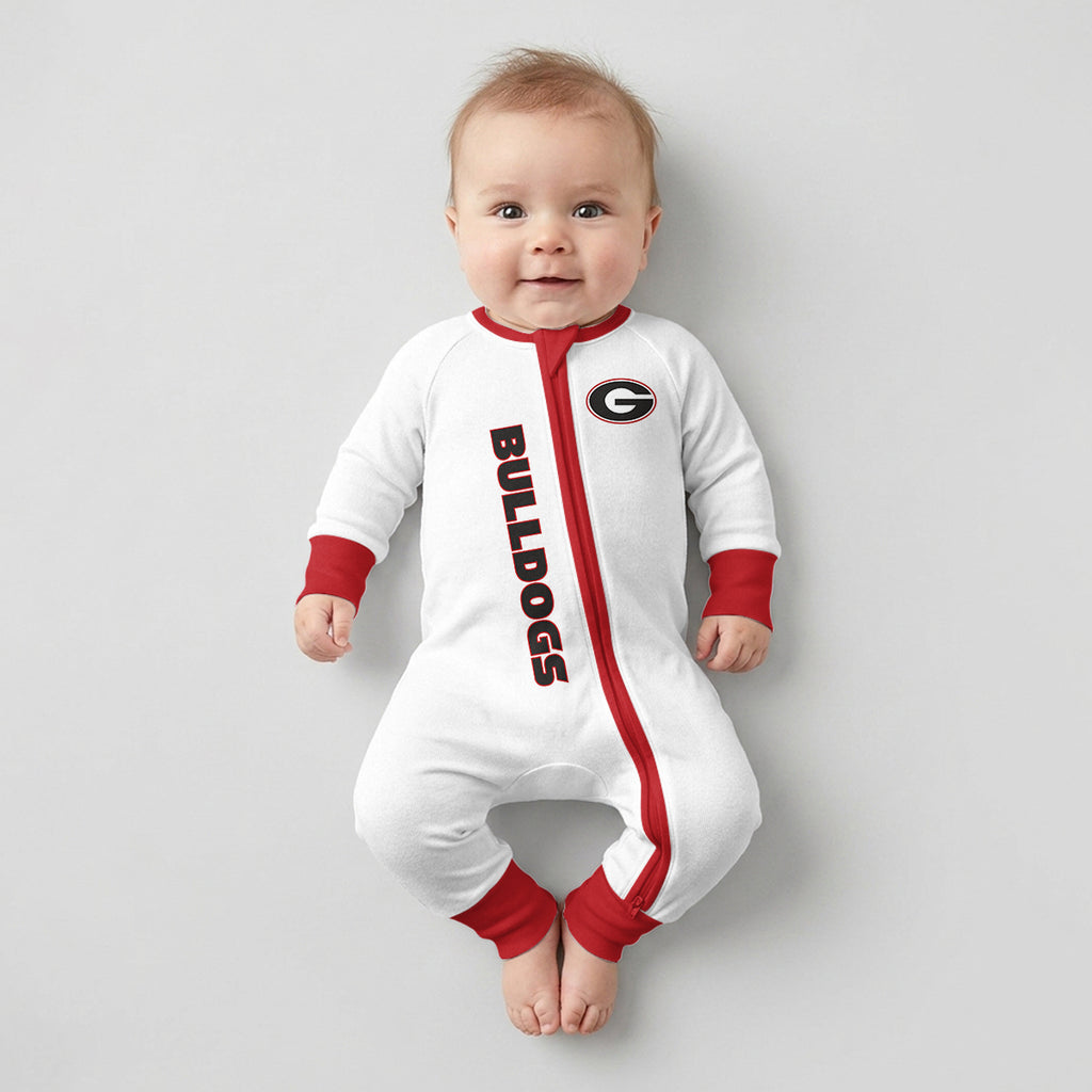 Georgia Bulldogs Football! Inspired Bamboo Convertible Zippy For Kid