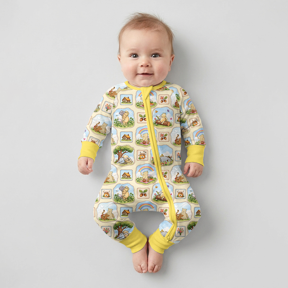 Silly Bear and Friends Bamboo Convertible Zippy
