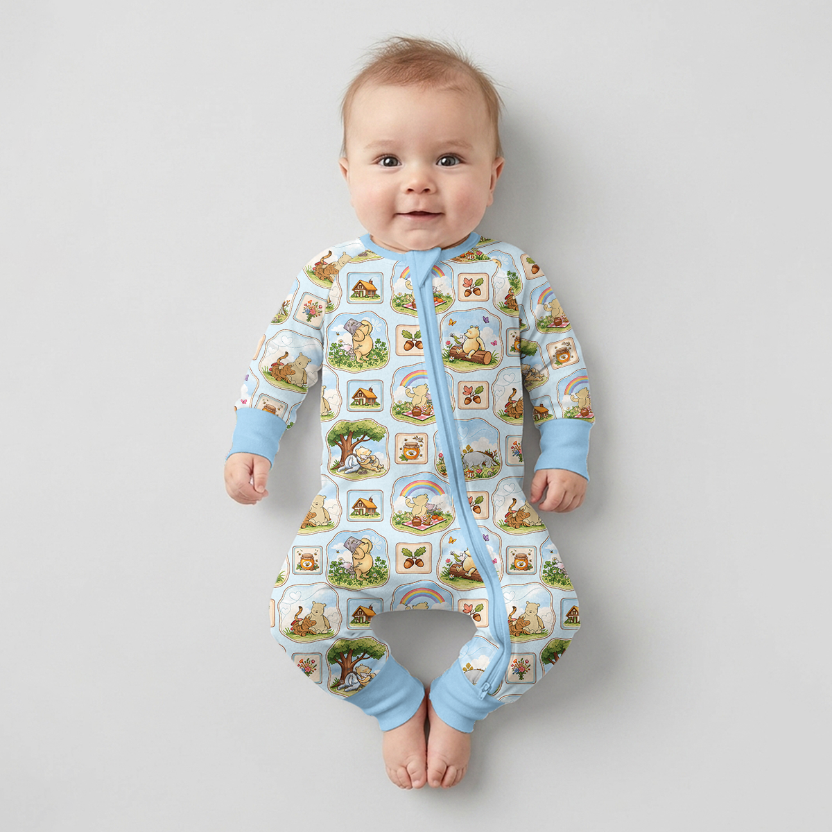 Silly Bear and Friends Bamboo Convertible Zippy