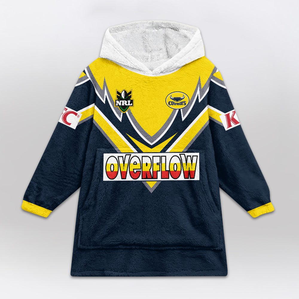 North Queensland 2000 Away Retro Blanket Hoodie