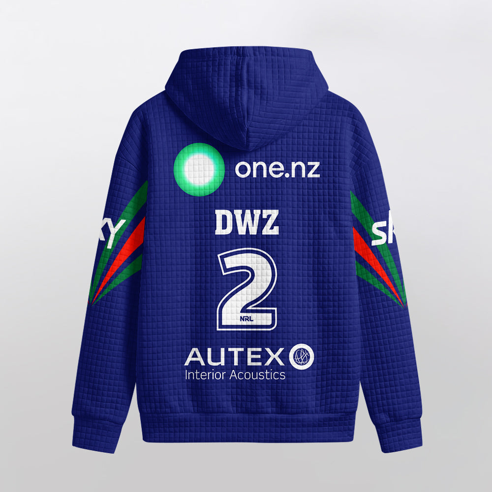 New Zealand 2026 Home Unisex Waffle Hoodie
