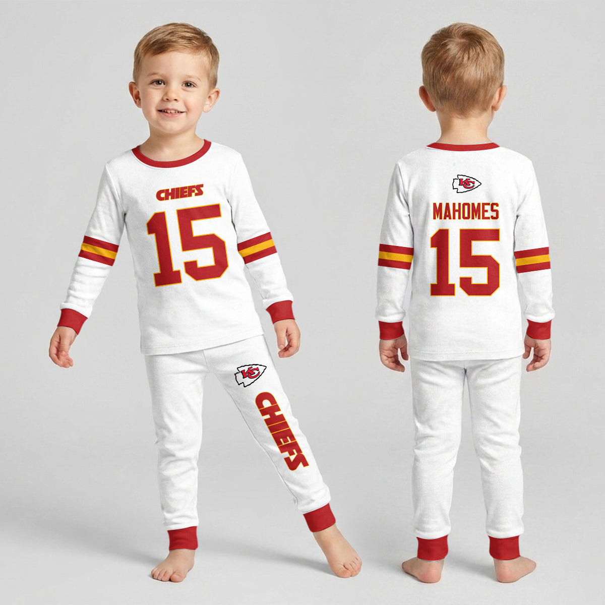 Kansas CC PM 15! Inspired Bamboo Two Piece Long Sleeve Pajama Set