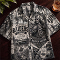 Las Vegas Raiders Football Hawaiian Shirt – Retro Inspired Shirt