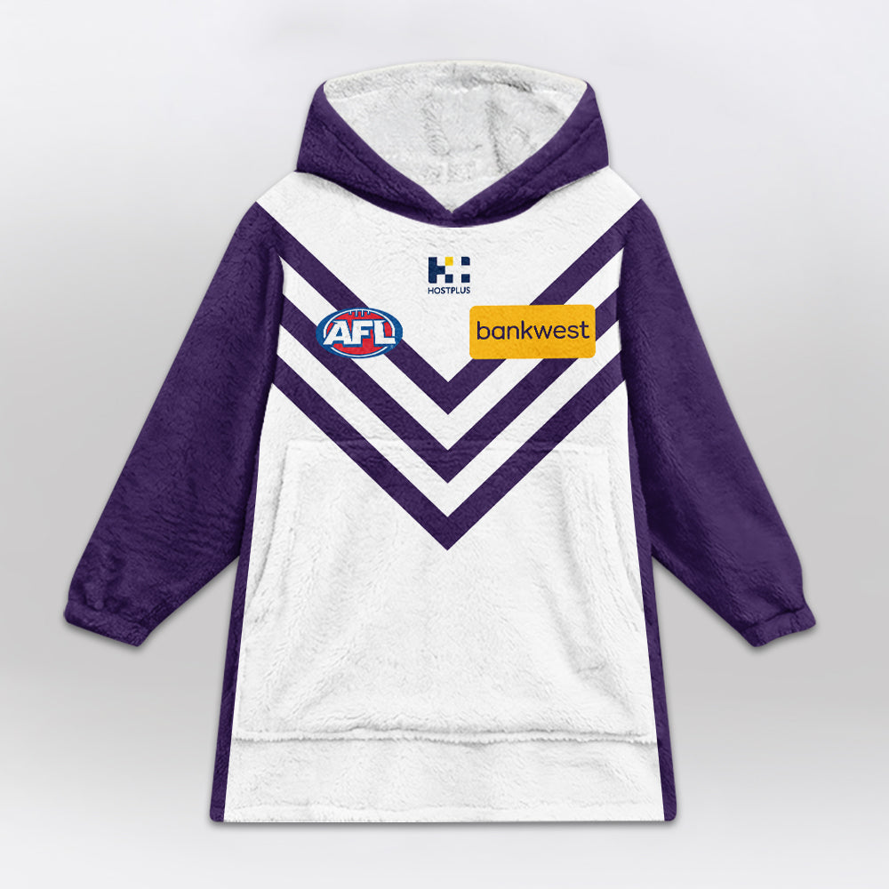 Fremantle Dockers Unisex  Blanket Hoodie