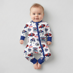 Bills Football x Beast Inspired Bamboo Convertible Zippy