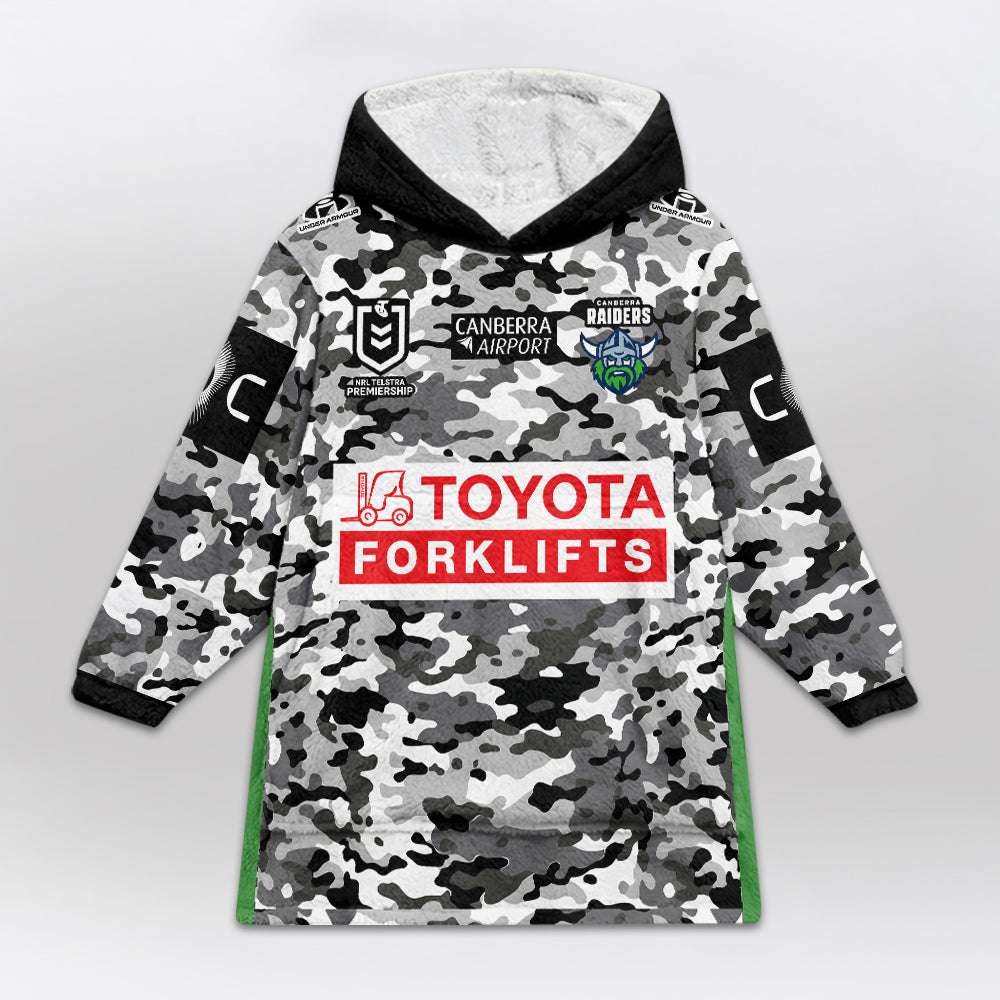 Canberra R Anzac 2026 Blanket Hoodie