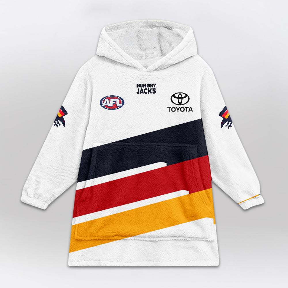 Adelaide Football 2026 Away Blanket Hoodie