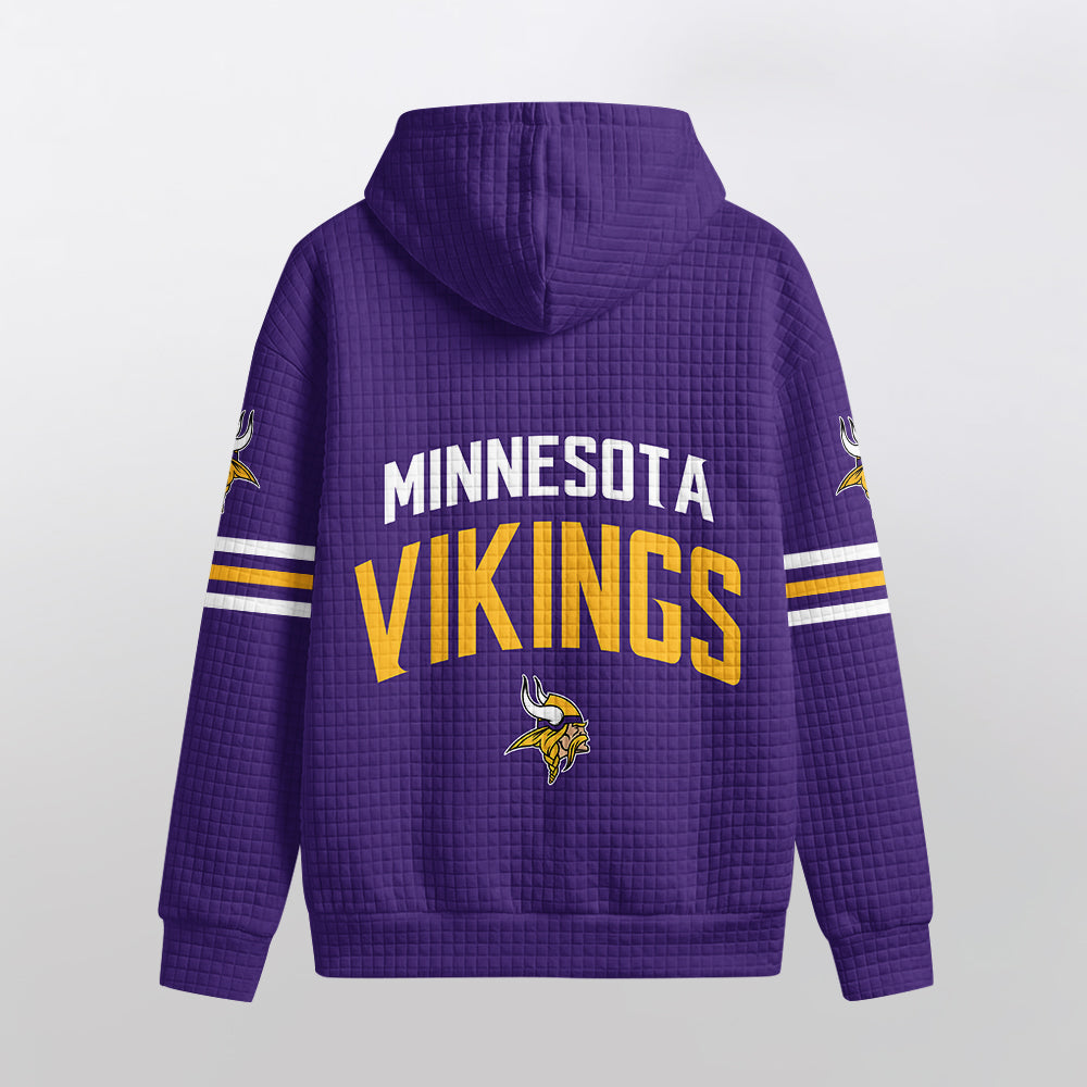 Minnesota V. Football Waffle Hoodie