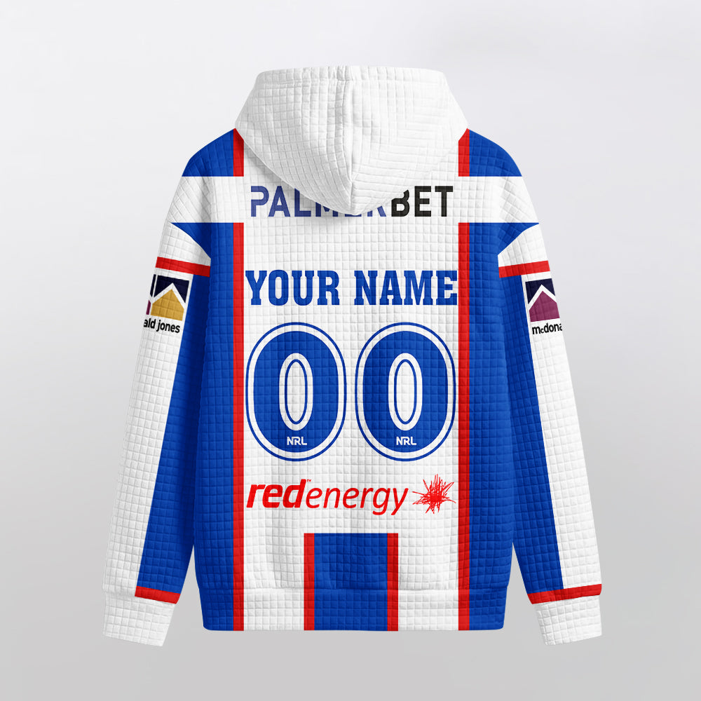 Newcastle Unisex Kalyn Ponga Away Waffle Hoodie
