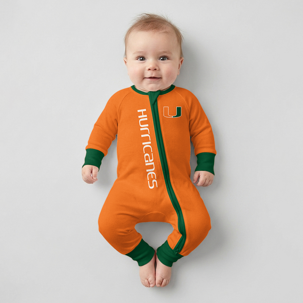 Miami Hurricanes Football!! Inspired Bamboo Convertible Zippy