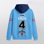 NSW Blues Rugby Waffle Hoodie