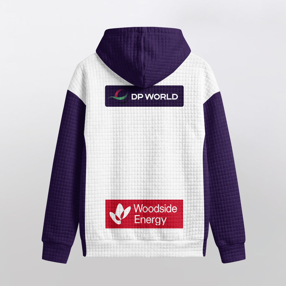 Fremantle Football Unisex Waffle Hoodie