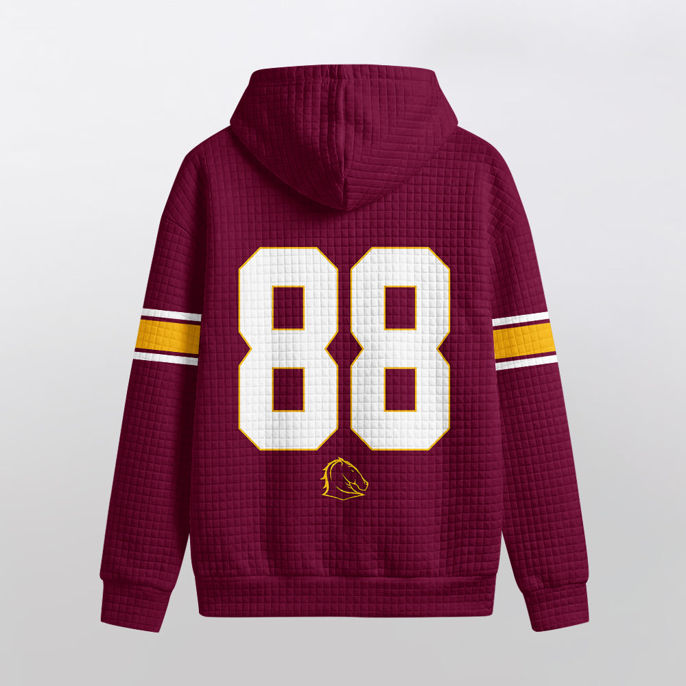 Brisbane Unisex Waffle Hoodie