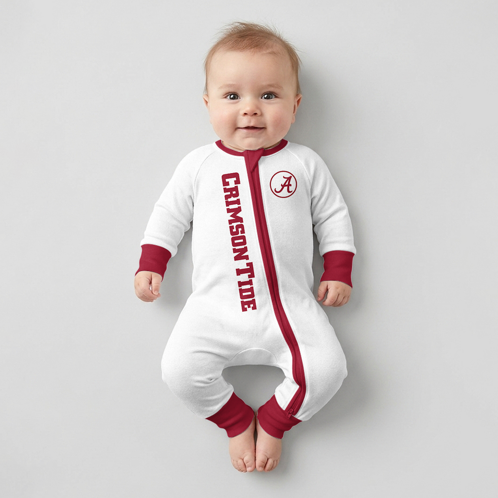 Alabama Crimson Tide Football! Inspired Bamboo Convertible Zippy For Kid
