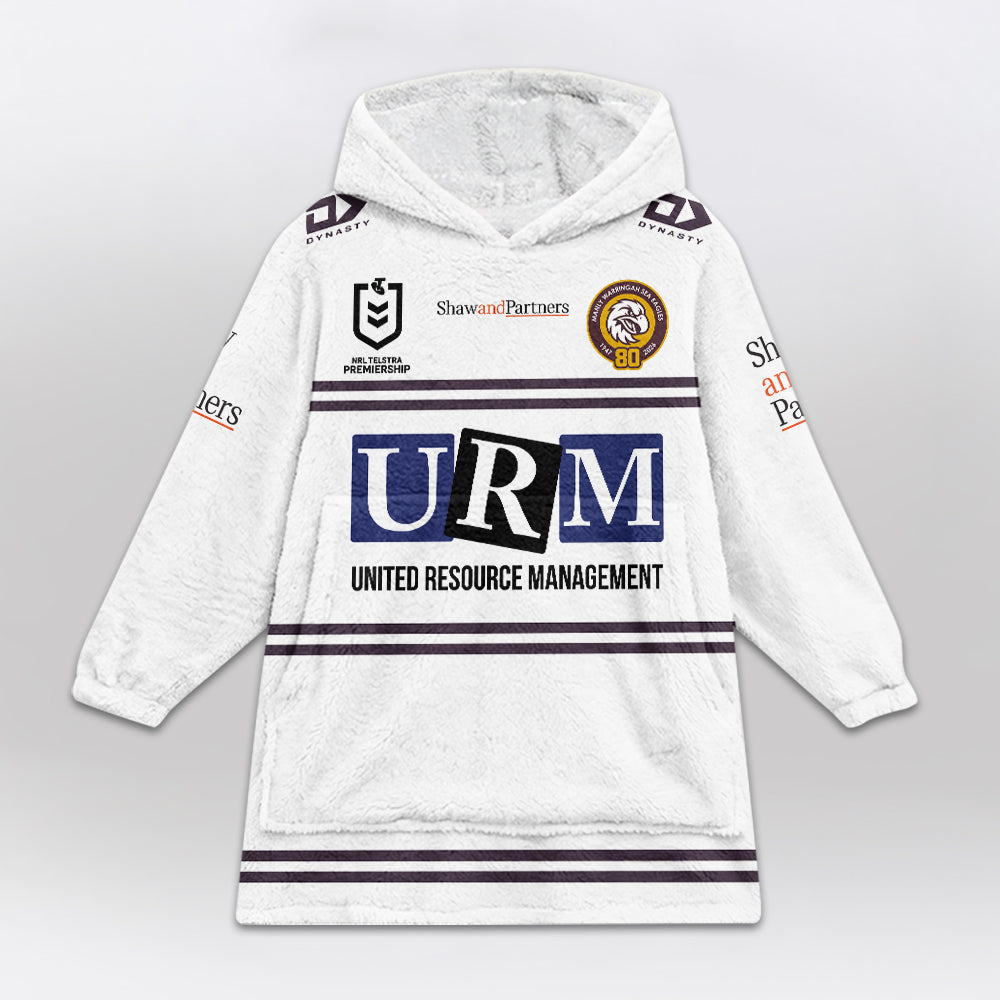 Manly Warringah Unisex Blanket Hoodie