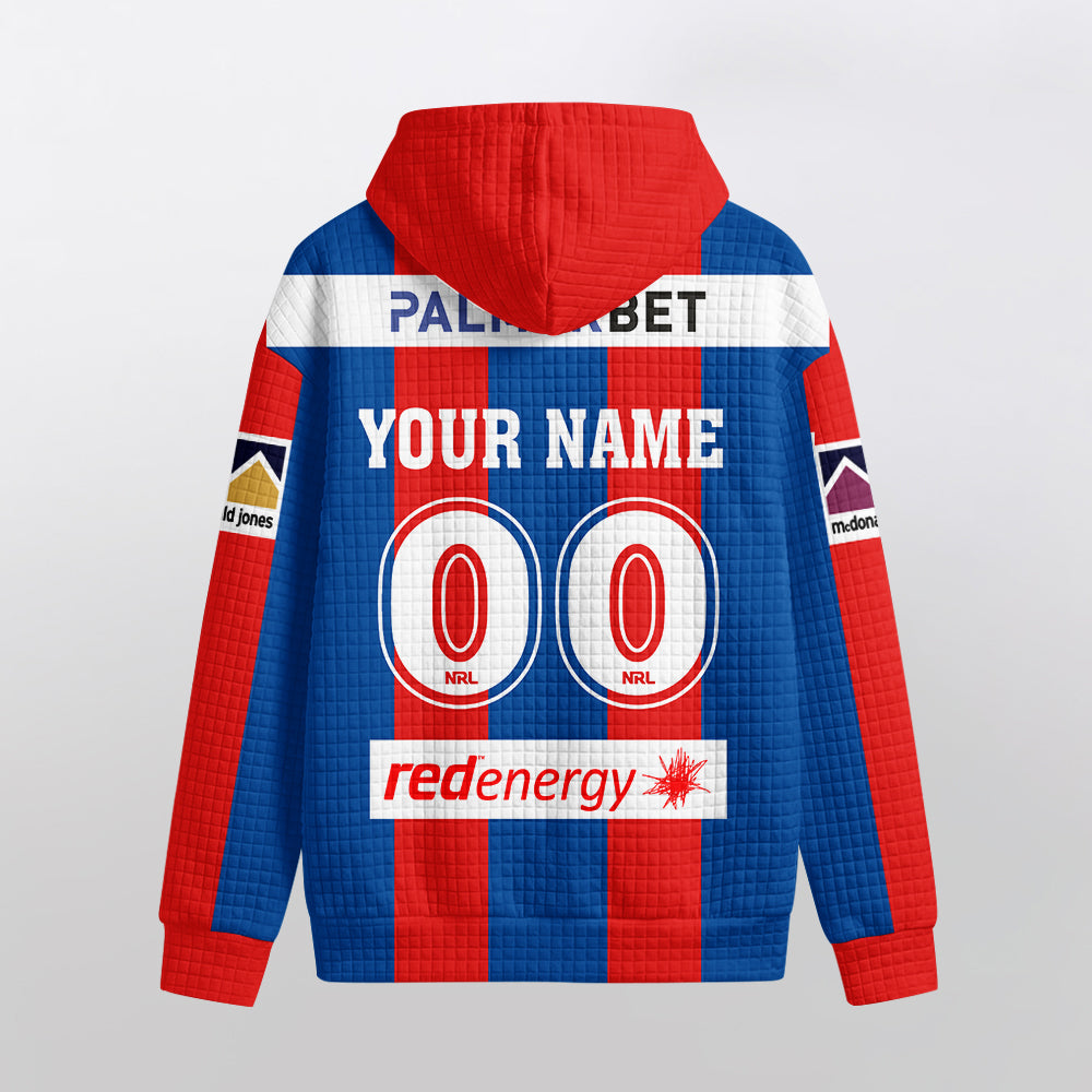 Newcastle Unisex Kalyn Ponga Home Waffle Hoodie