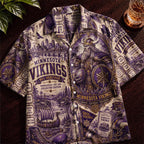 Minnesota Football Hawaiian Shirt – Retro Inspired Shirt