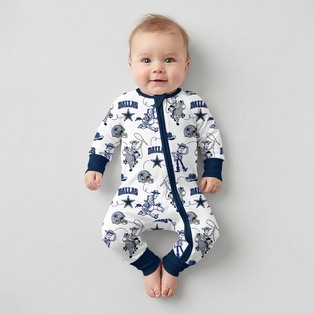Cowboys Football x Woody Inspired Bamboo Convertible Zippy