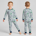 Seahawks Football x Seagulls Inspired Bamboo Two Piece Long Sleeve Pajama Set