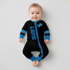 Detroit L. Football JG 0! Inspired Bamboo Two Piece Long Sleeve Pajama Set
