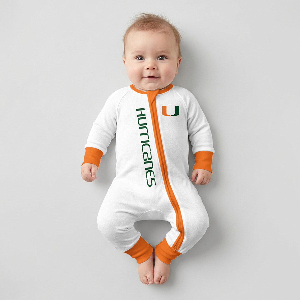 Miami Hurricanes Football!! Inspired Bamboo Convertible Zippy