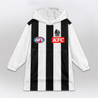 Collingwood 10 Pendlebury Football Blanket Hoodie