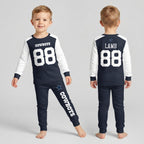 Dallas C. Football CDLamb 88! Inspired Bamboo Two Piece Long Sleeve Pajama Set