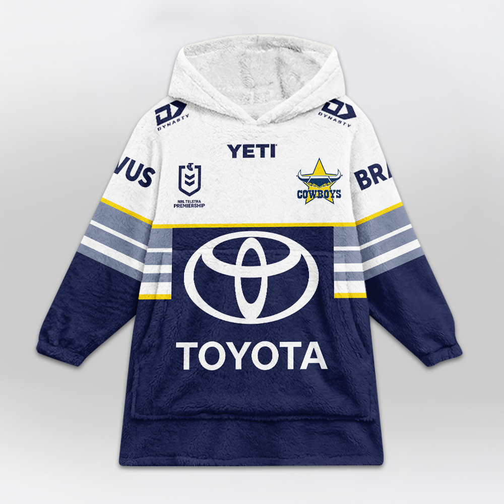 North Queensland Drinkwater 1 Away Blanket Hoodie