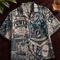 Port Adelaide Power Hawaiian Shirt – Retro Inspired Shirt