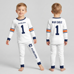Auburn Tigers Football!! Inspired Bamboo Two Piece Long Sleeve Pajama Set