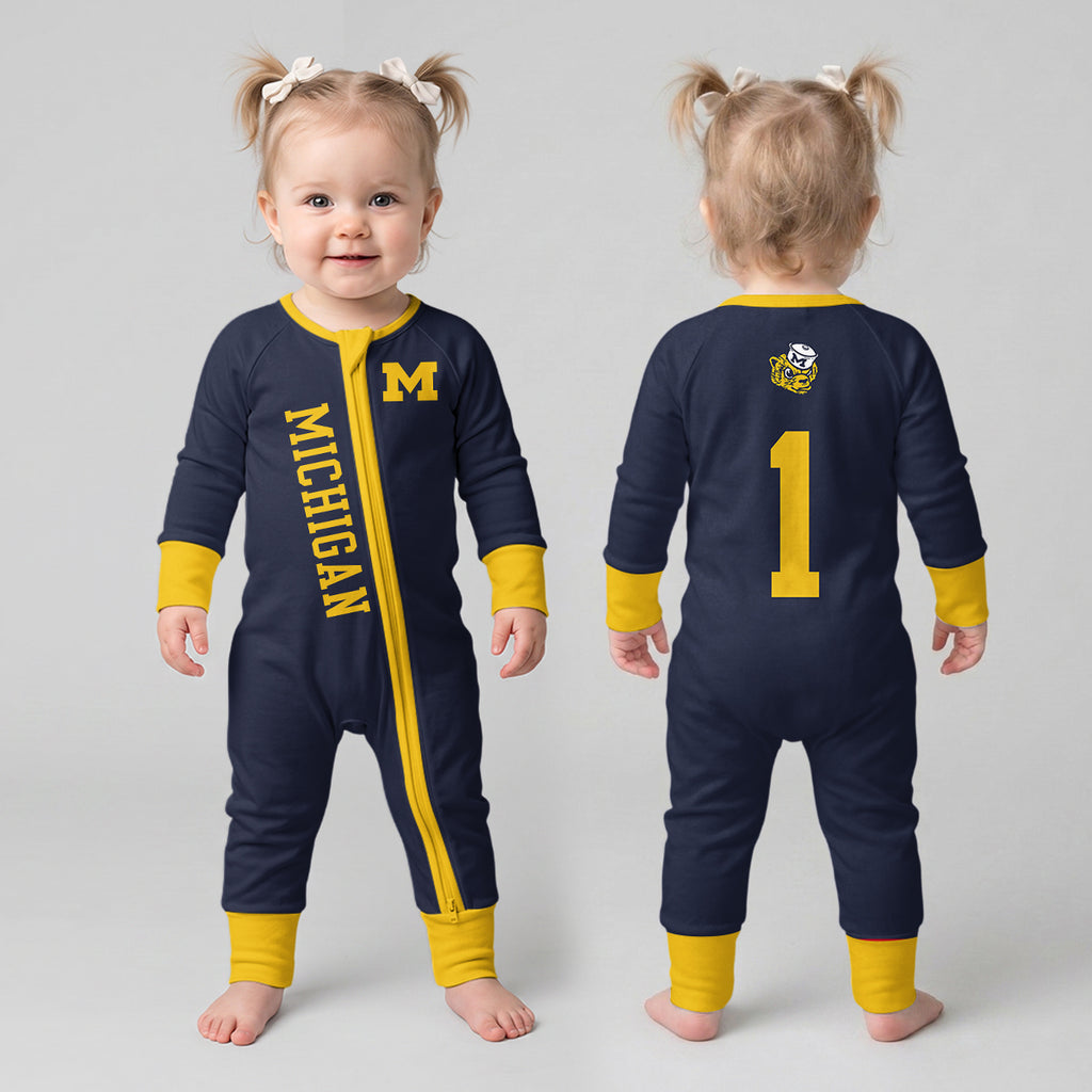 Michigan Wolverines Football!! Inspired Bamboo Convertible Zippy