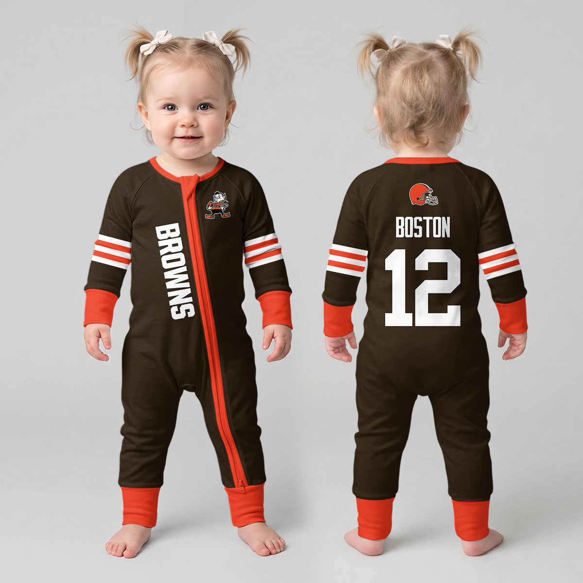 Cleveland Browns Football!! Inspired Bamboo Convertible Zippy
