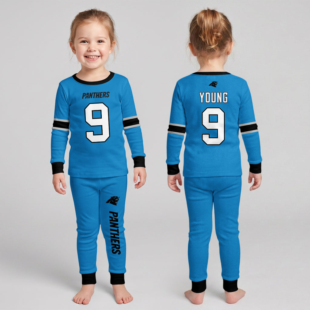 Carolina P. Football!! Inspired Bamboo Two Piece Long Sleeve Pajama Set