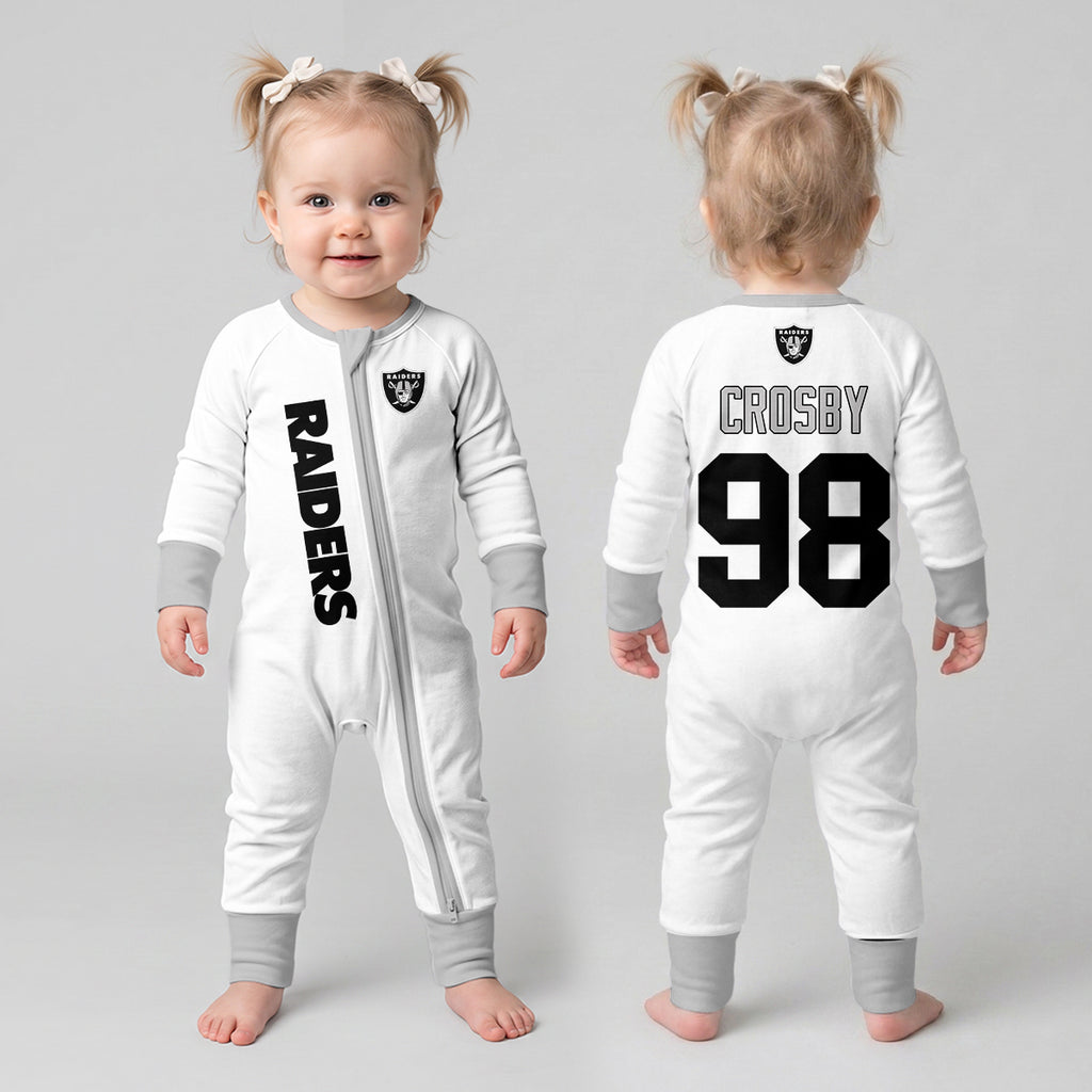 Raiders MC 98 Football!! Inspired Bamboo Convertible Zippy