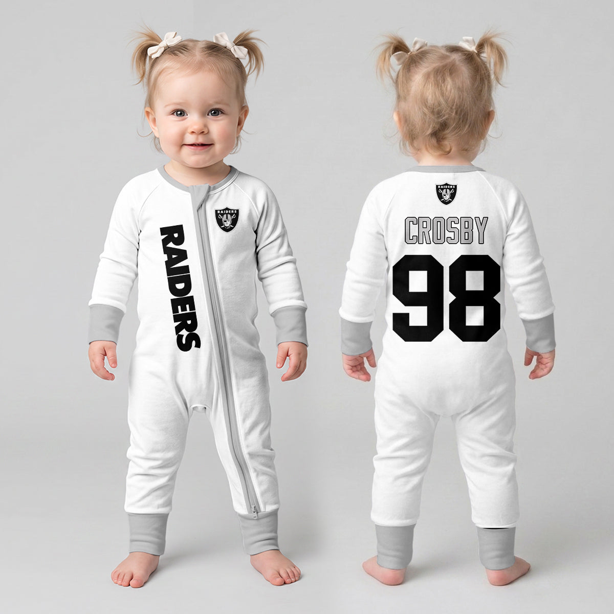 Raiders MC 98 Football!! Inspired Bamboo Convertible Zippy